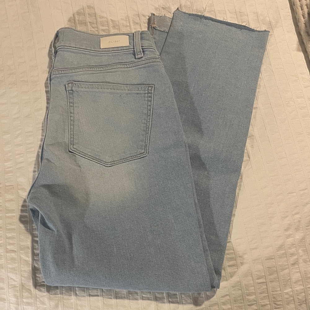 Agolde Light Wash Straight Leg Jeans 27